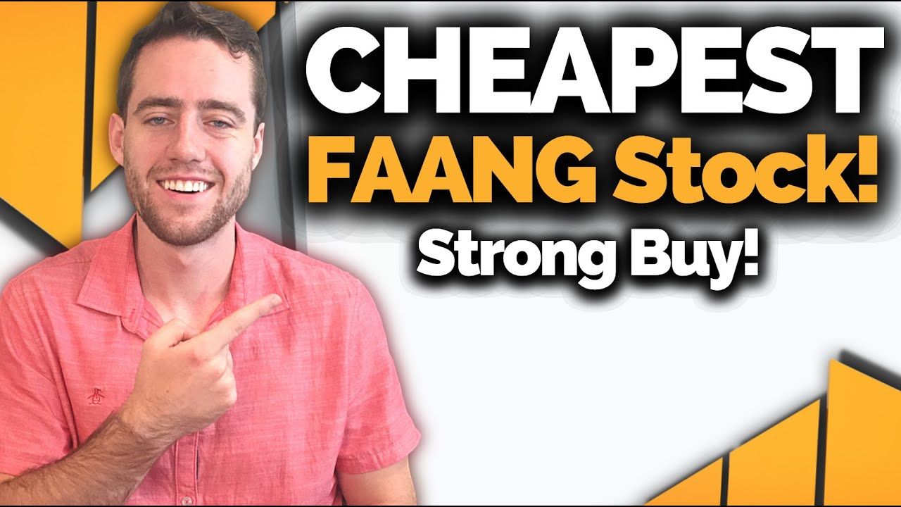 The Most Undervalued FAANG Stock!
