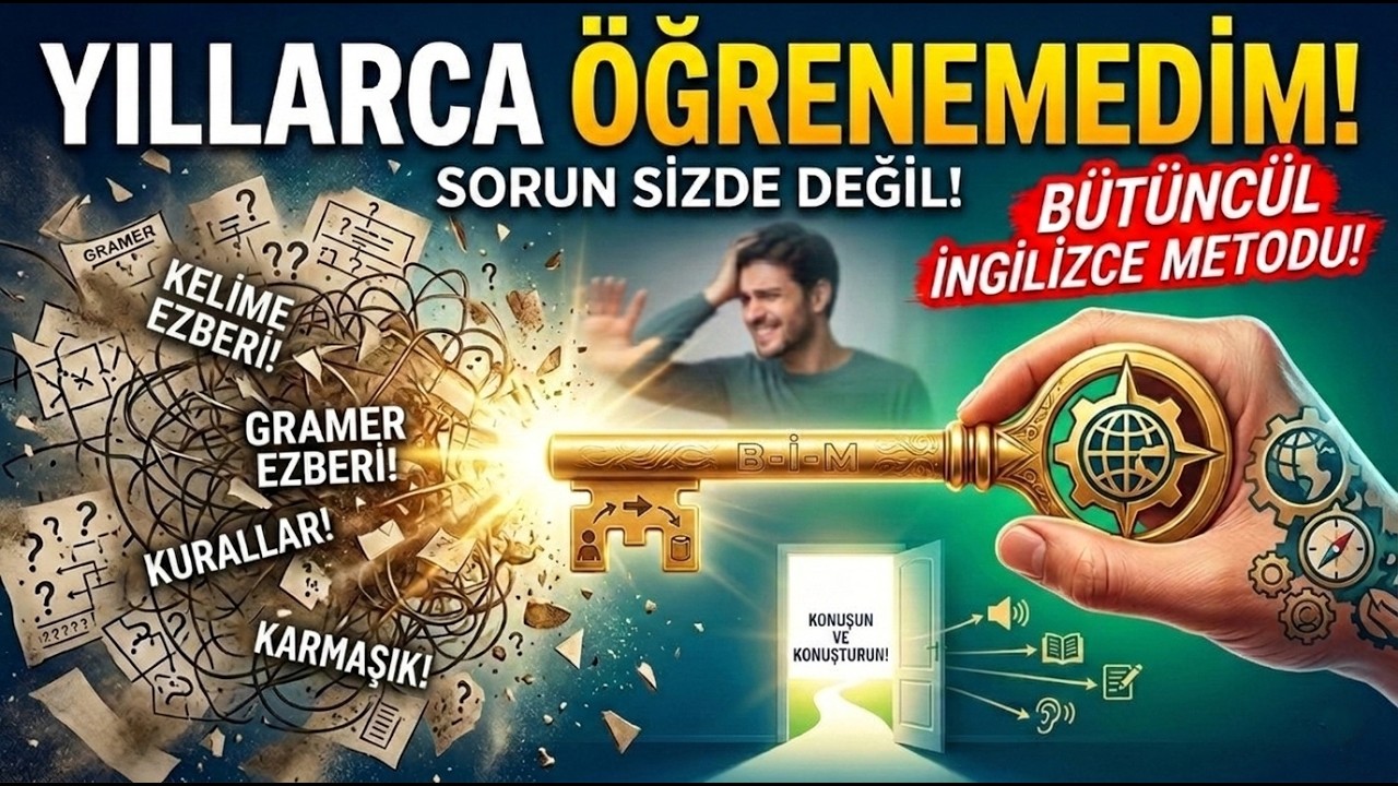 İngilizce Kelimeleri Asla Unutmayacaksınız! (Hafıza Teknikleri)| Bütüncül İngilizce Metodu (Bölüm 3)