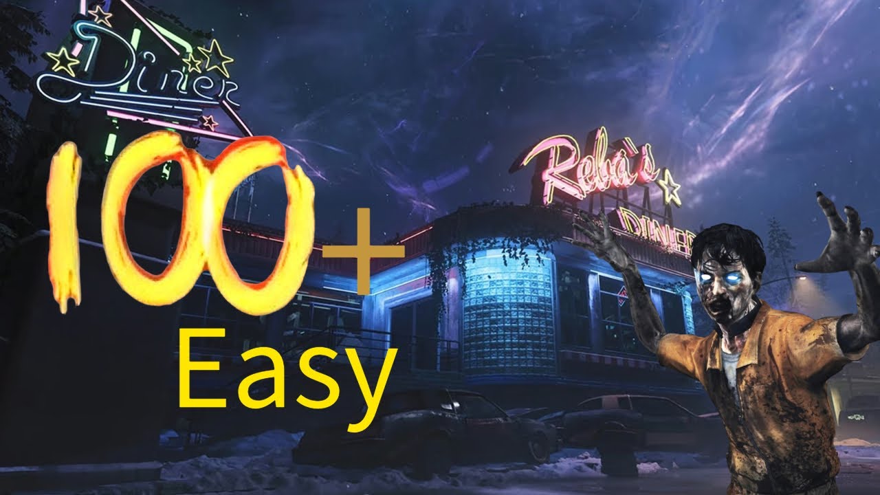 Guide to round 100+ on exit 115 a.k.a. diner Zombies ￼￼