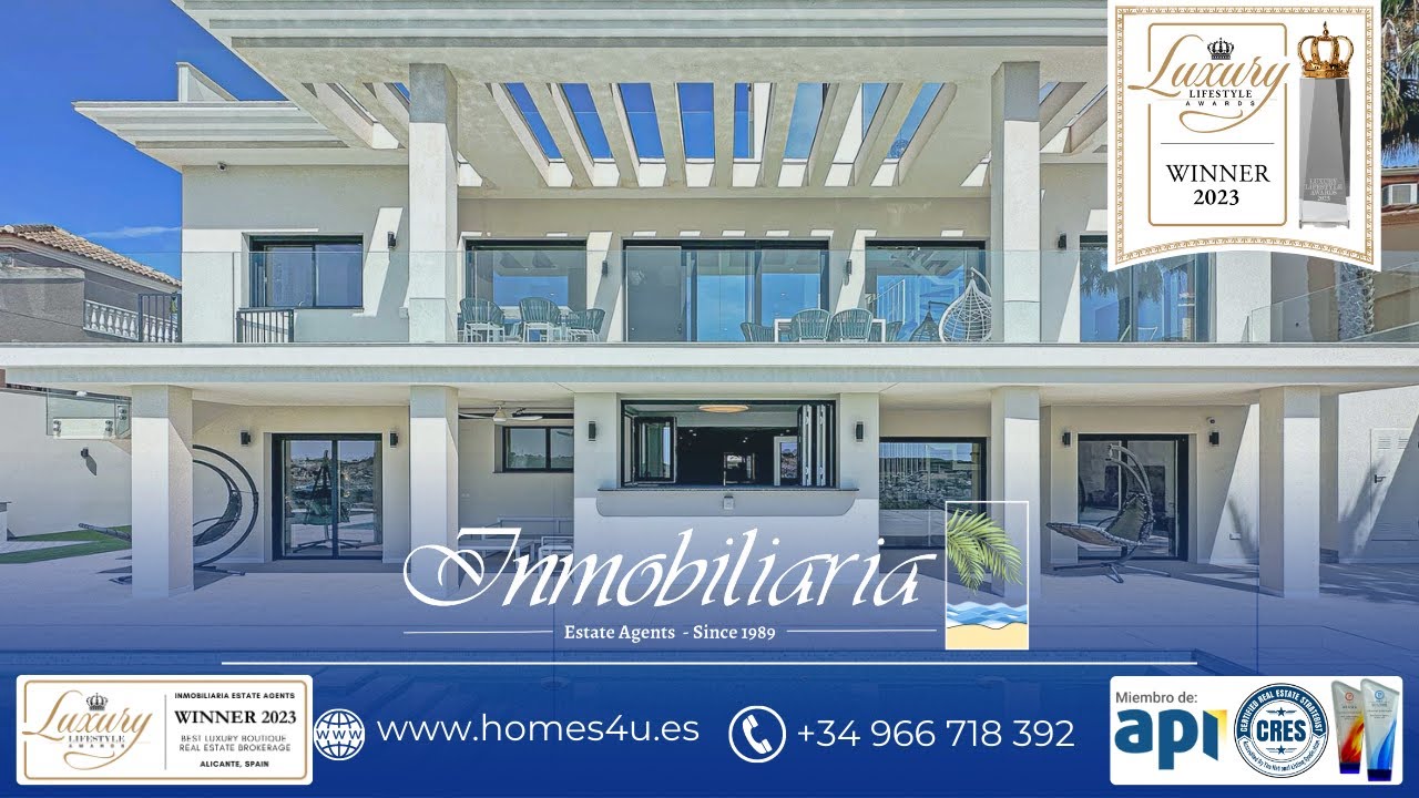 MILLION EURO Luxury Villa For Sale In Ciudad Quesada With PANORAMIC Golf Views | La Casa Cristal