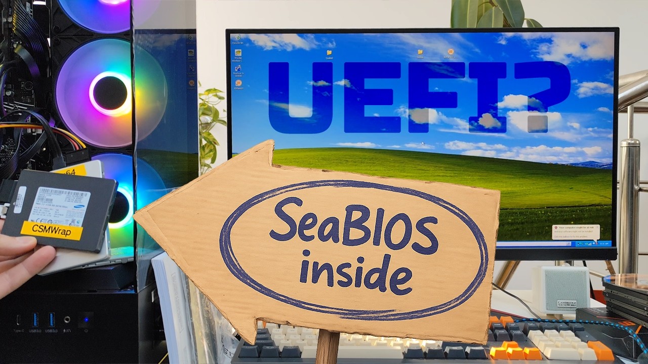 CSMWrap: Legacy OSes are back on UEFI! #notanemulator