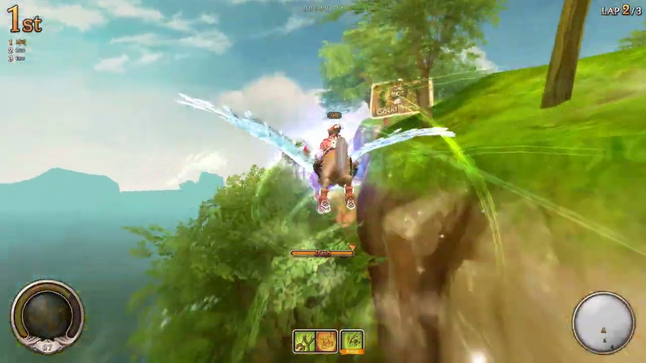 Alicia Online: speed race. Sylph Slope.