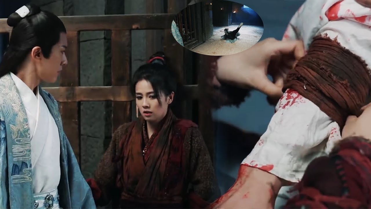 🪁 王爷一脚踢飞坏人救下灰姑娘，受伤后灰姑娘细心为他包扎！【九流霸主  Overlord】#白鹿