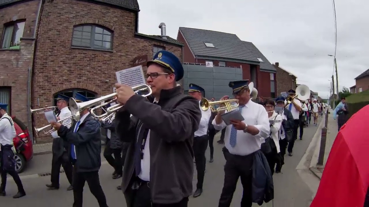 Sortie musical des tambourgs et harmonie des bleus Haccourt 2019be