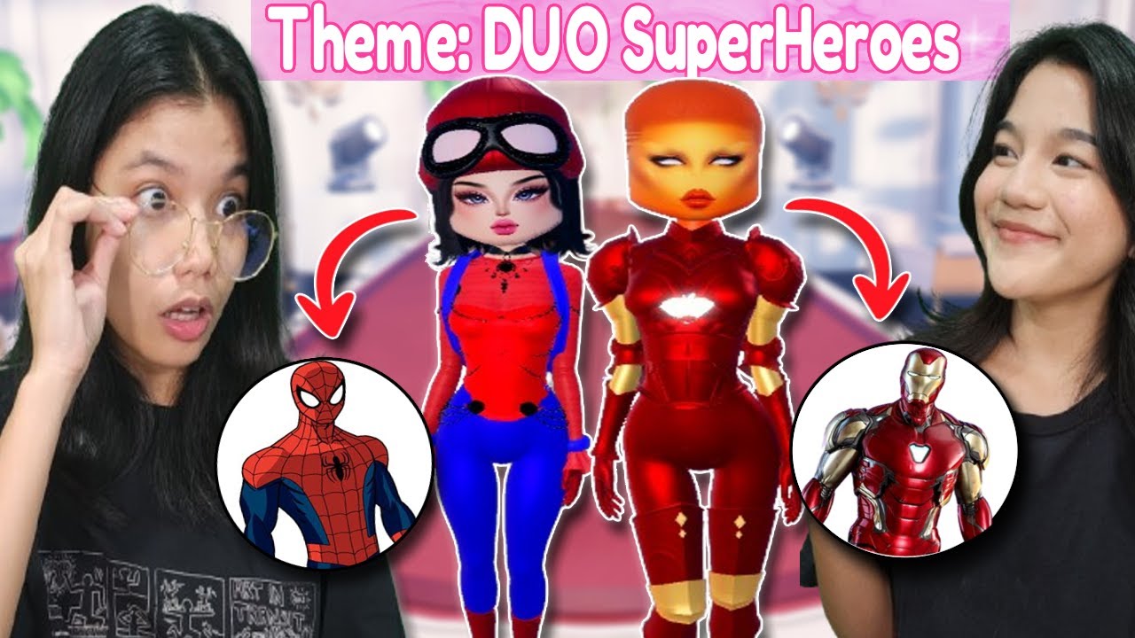 DUO BUT SUPERHERO OUTFITS ONLY | Dress To Impress (Roblox)