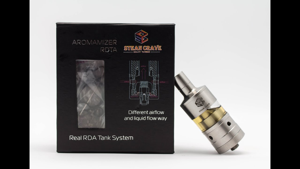 Aromamizer RDTA by Steam Crave Review (Clone)