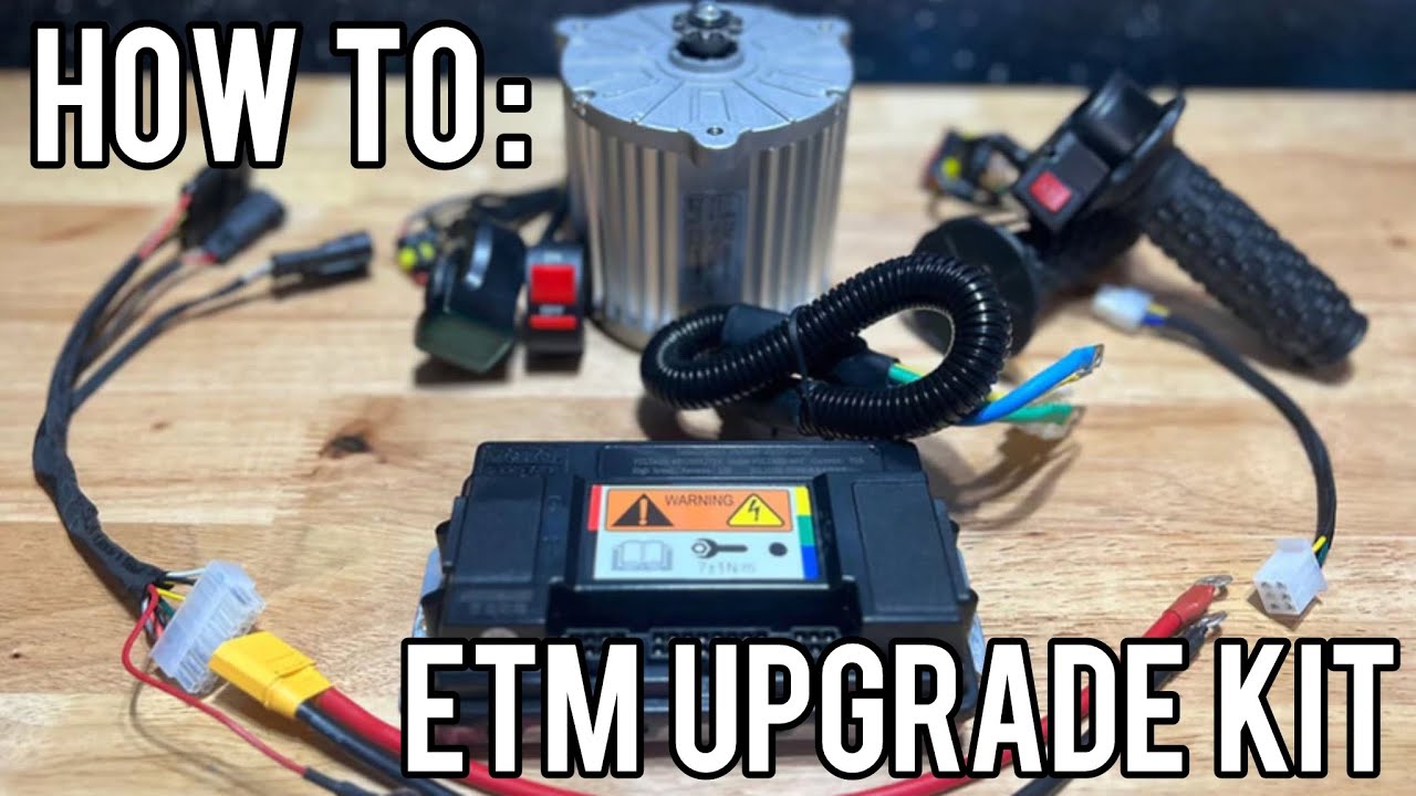 Инструкция по установке: Комплект для модернизации ETM - для EBOX, Mototec, Venom, Apollo, Funbikes