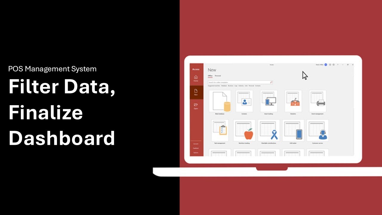How to Make POS System | 19 - Filter Data, Finalize Dashboard