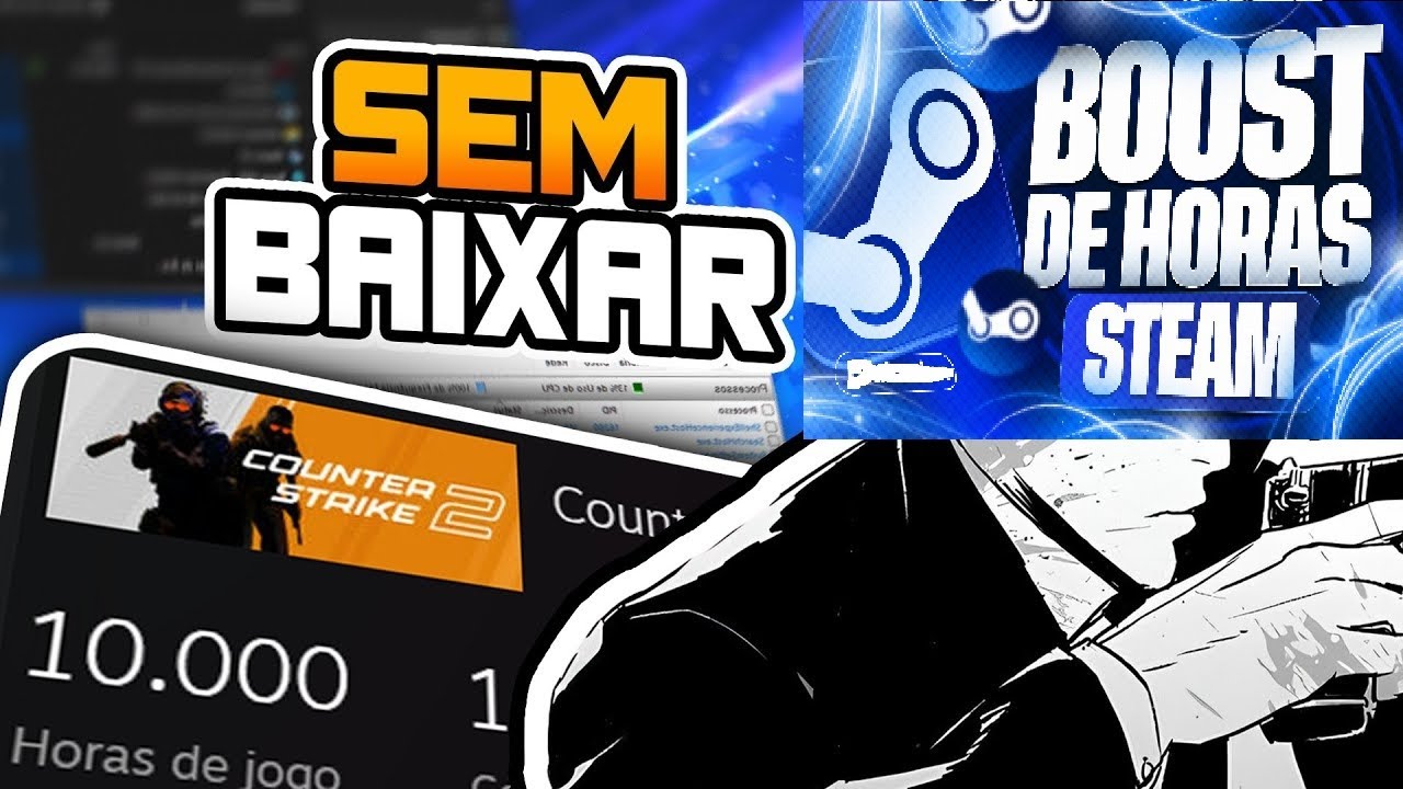 Farmar Horas na steam 2025 sem programas e de GRAÇA  sem precisar logar conta
