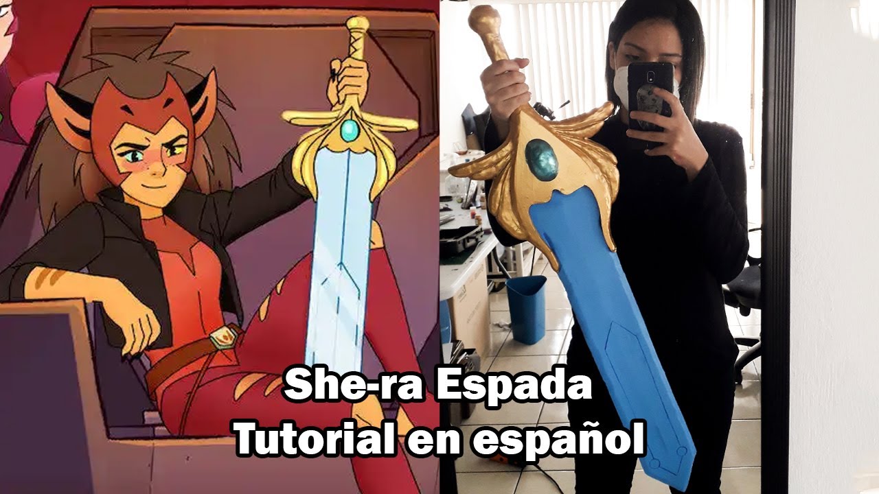 Coma Hacer Espada de She-ra Nexfix tutorial en español