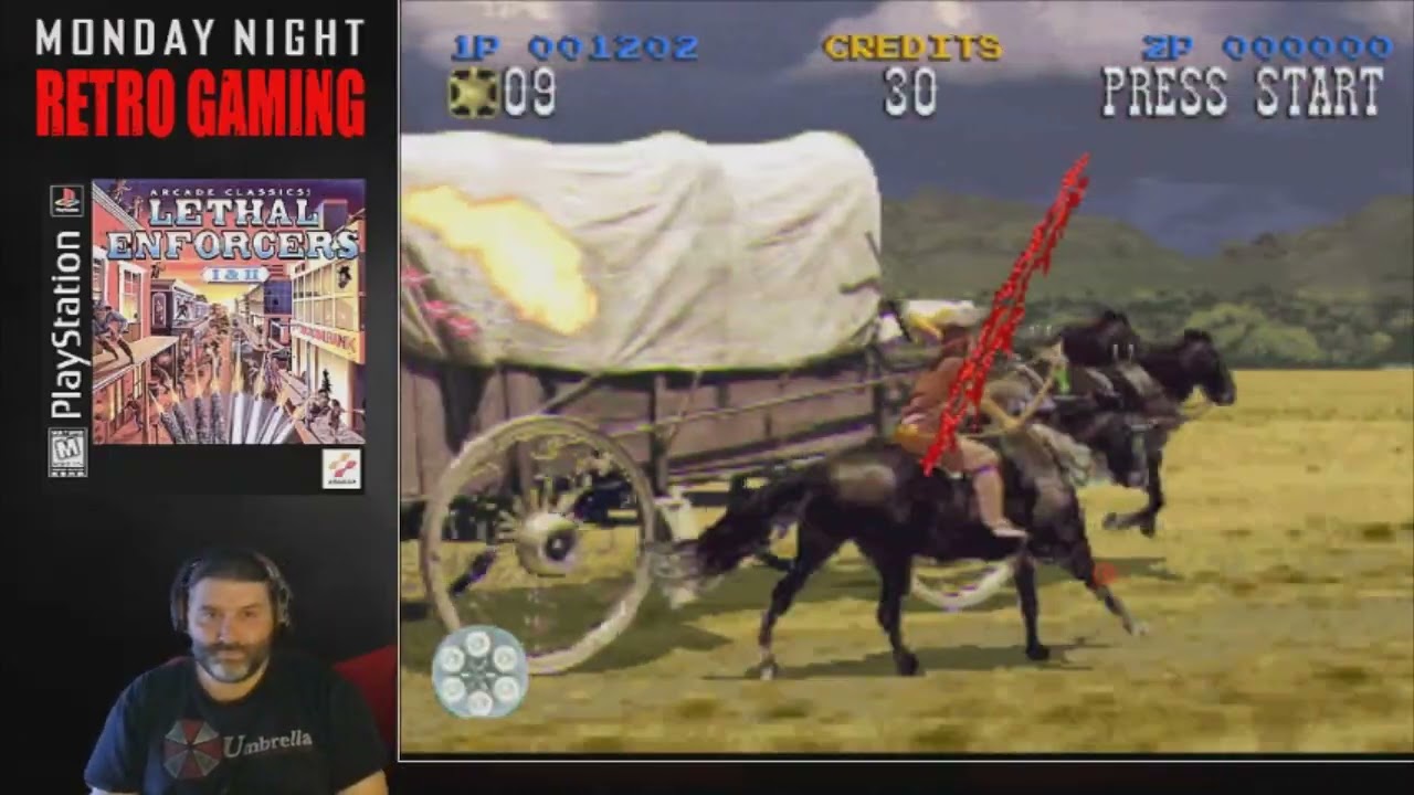 Lethal Enforcers 2 Gun Fighters Ps1 Monday Night Retro Gaming Episode #127