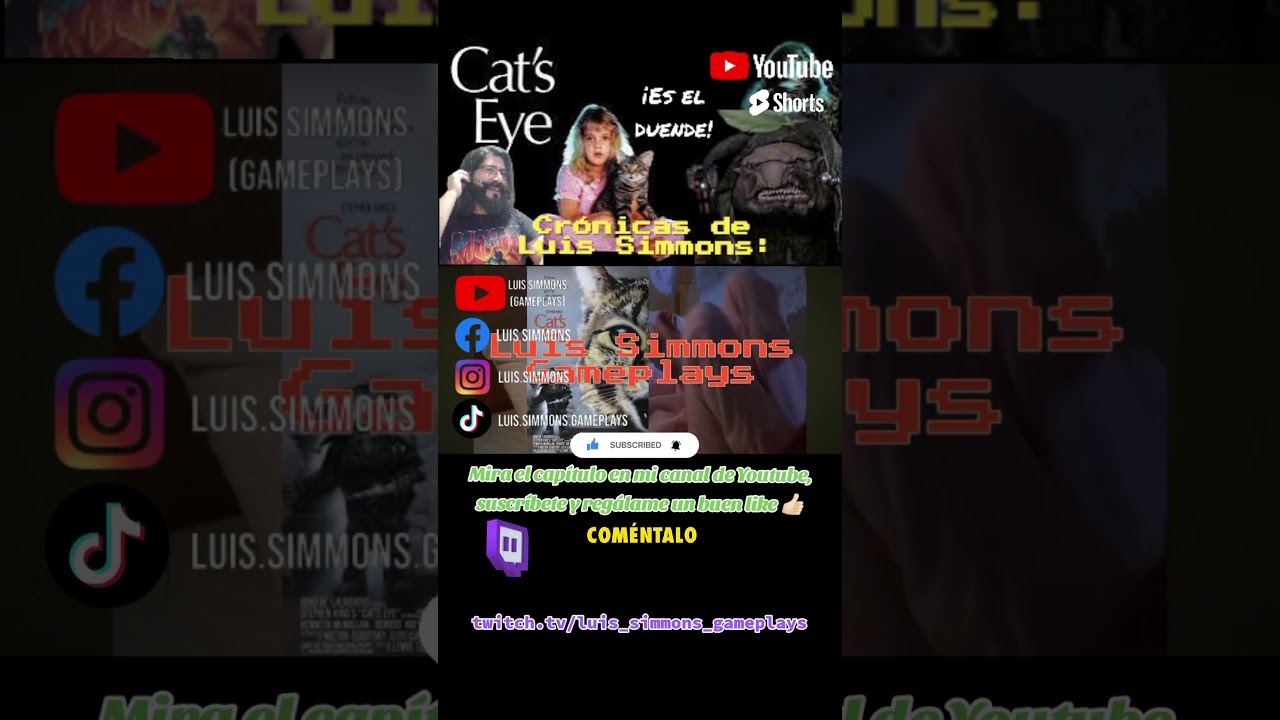 Crónicas de Luis Simmons: El ojo del gato (extracto) 