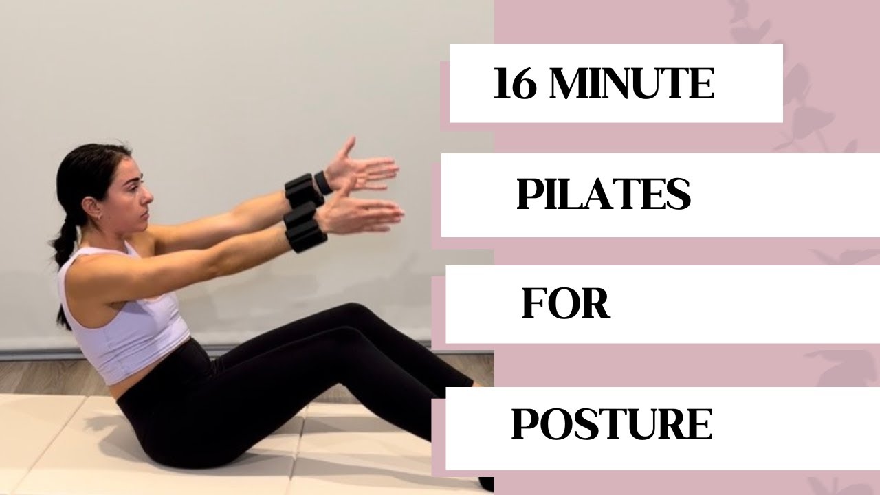 16 Minute Pilates for Posture & Flexibility | Strengthen & Improve Alignment