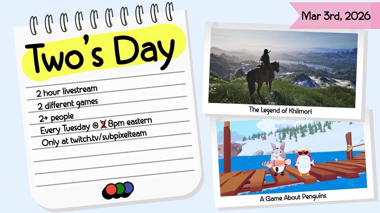 Horses & Penguins & Sleds | Two's Day