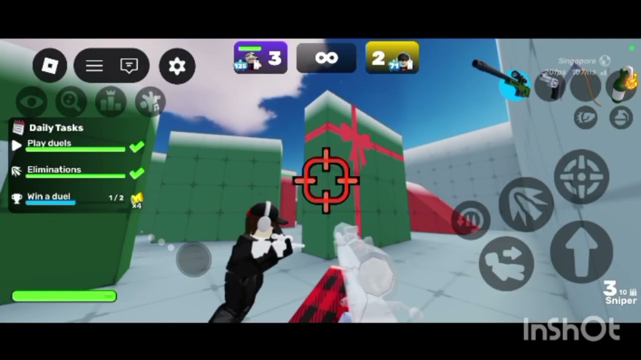I play rivals with my brother in roblox :D