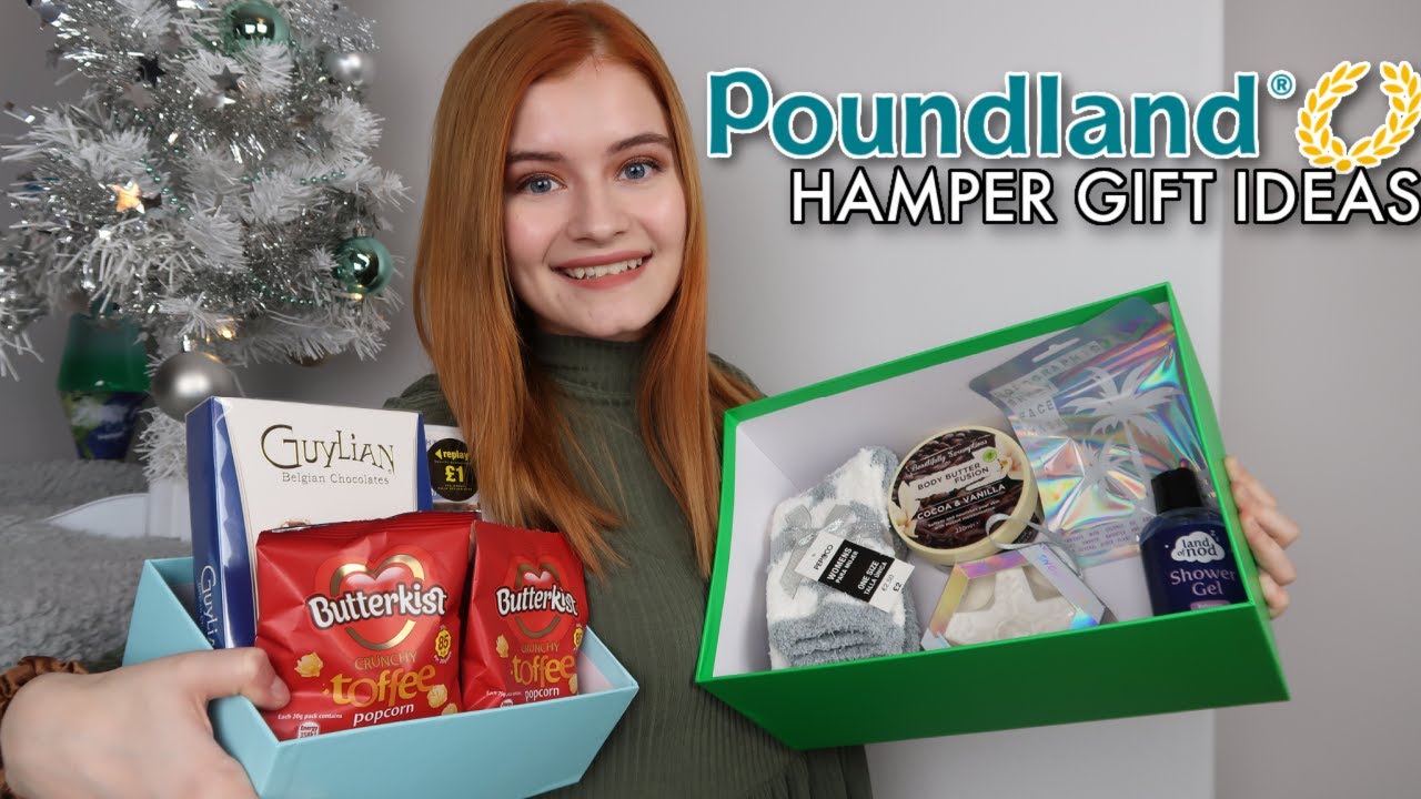 POUNDLAND CHRISTMAS HAMPER GIFT IDEAS 2020 | ALL £10 & UNDER!