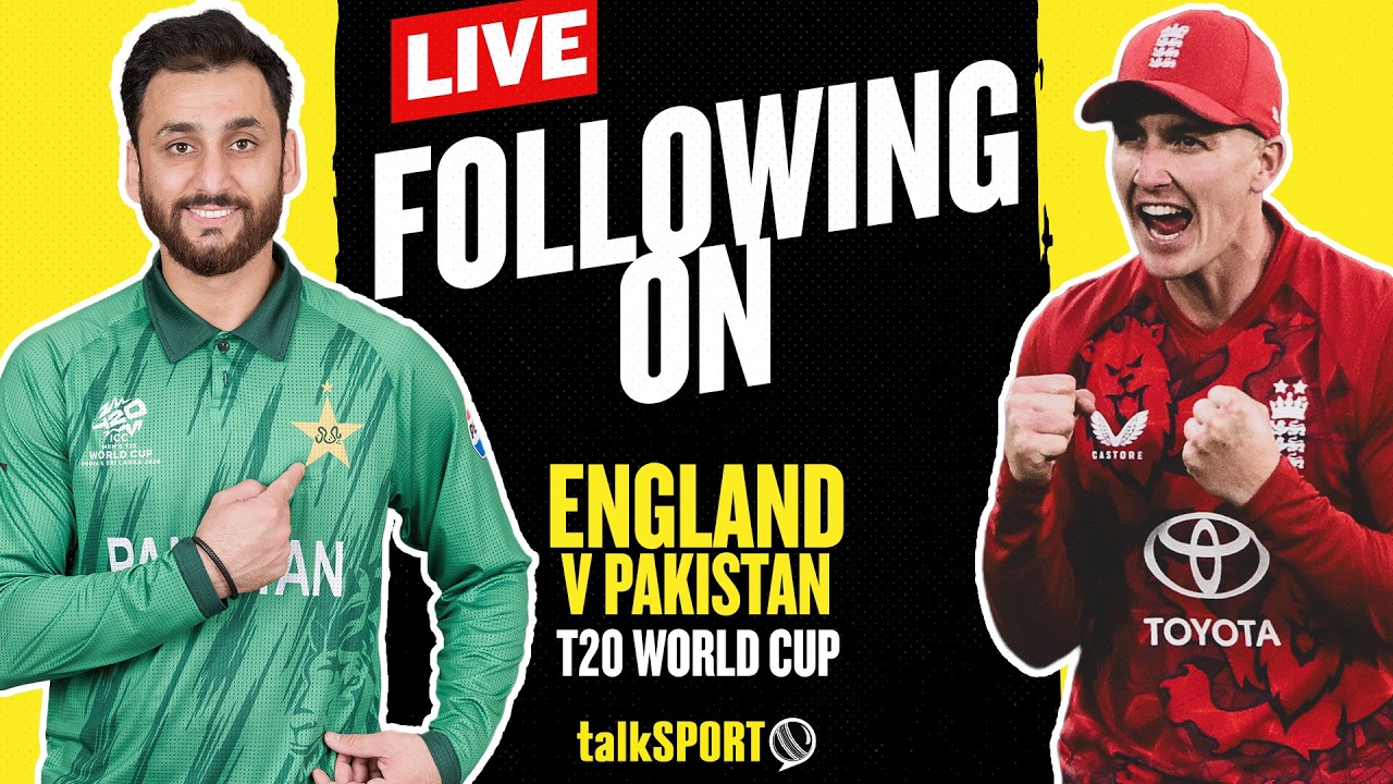 LIVE: Following On: England v Pakistan Review - T20 World Cup