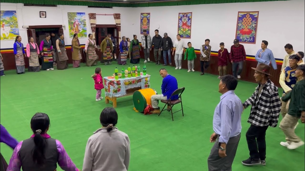 #goldenjubilee Lhakar  Gorshey//Tserok Namgyaling Settlement//#tibetanvlogger