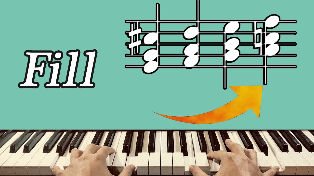 [Piano] Một kiểu câu nối / lót / fill đệm hát hữu ích