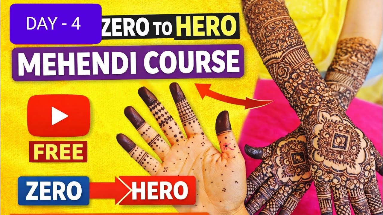 Border bnana sikhe bilkul asan trick se @tarannum_mehendi_art 