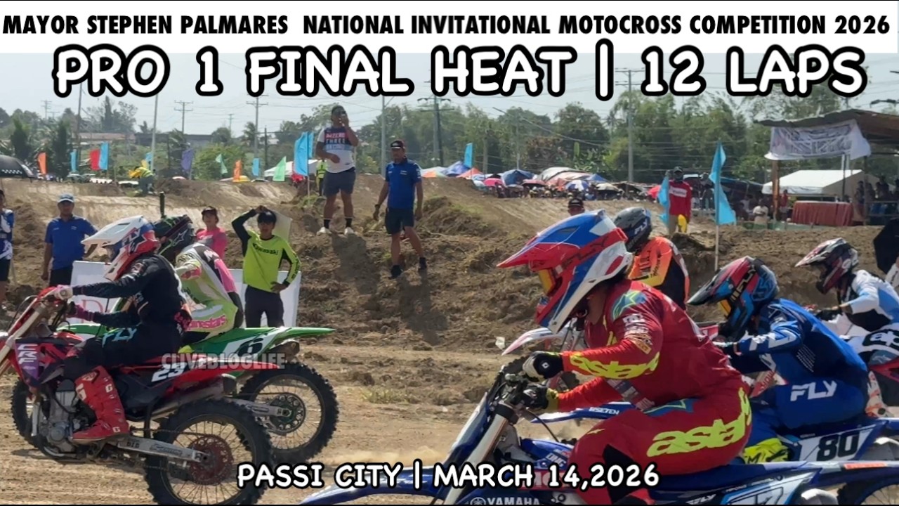 Passi City - Pro 1 Category Final Heat | Mayor Palmares Motocross Competition 2026 #passicity
