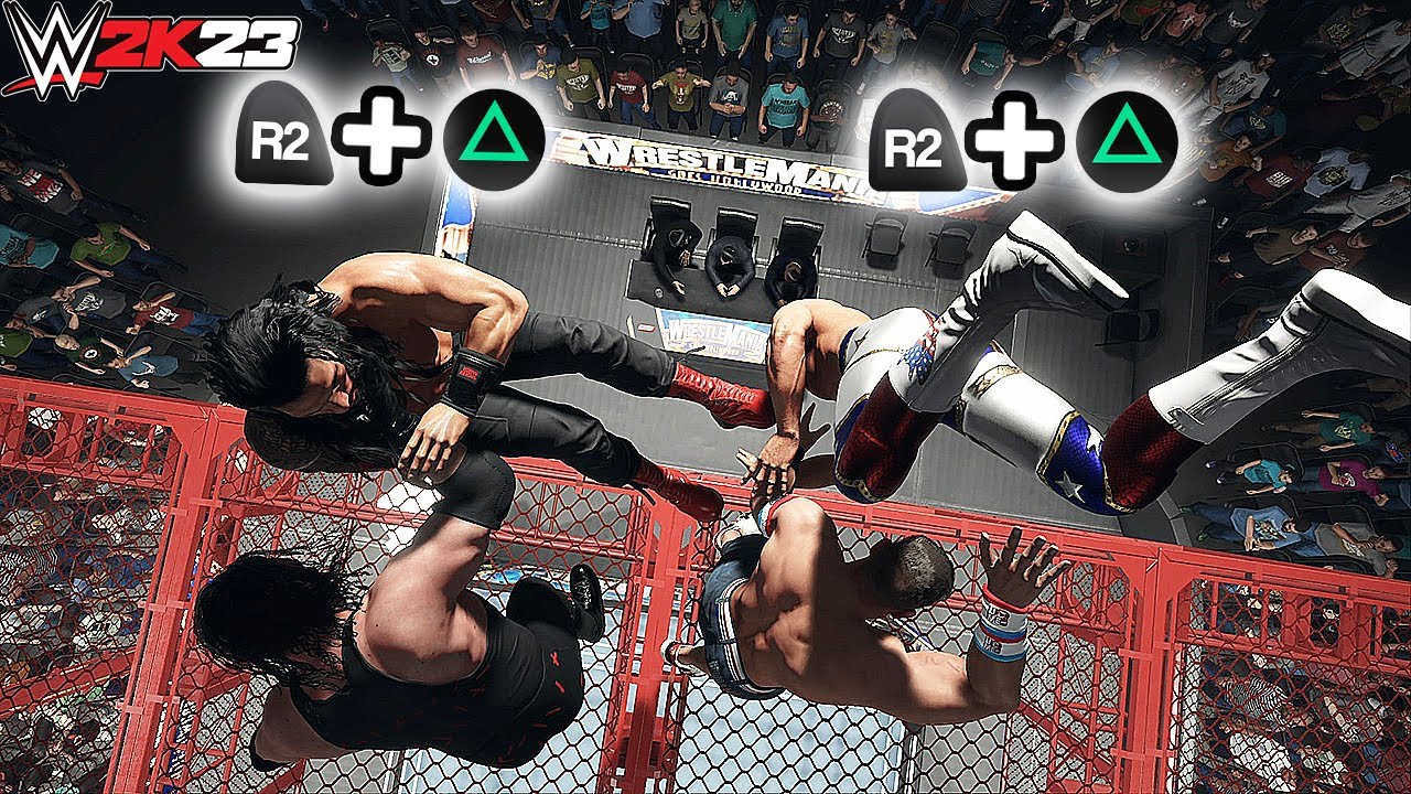 Best Double OMG MOMENTS in WWE 2K23 !!!