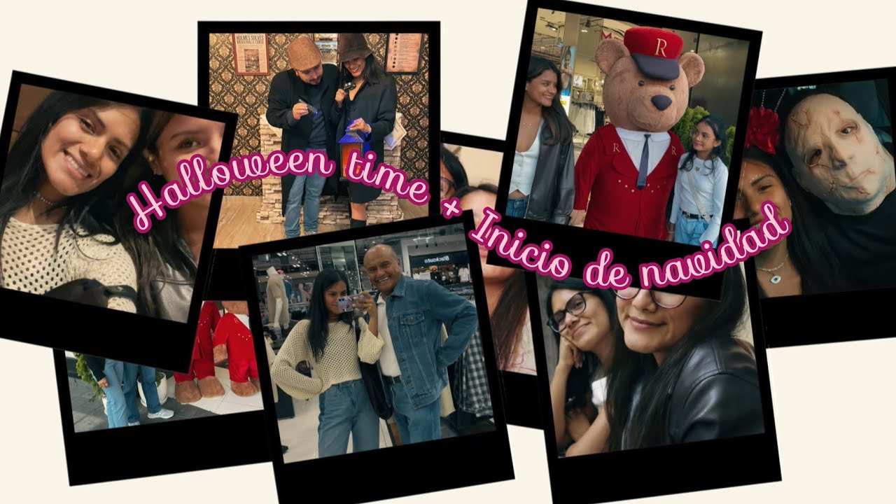 Halloween time 🎃 + ya se siente la navidad 🎄🎅🏽 - Vlog