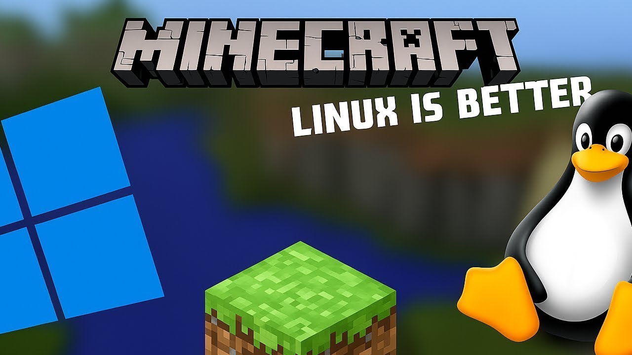 LINUX VS WINDOWS IN MINECRAFT