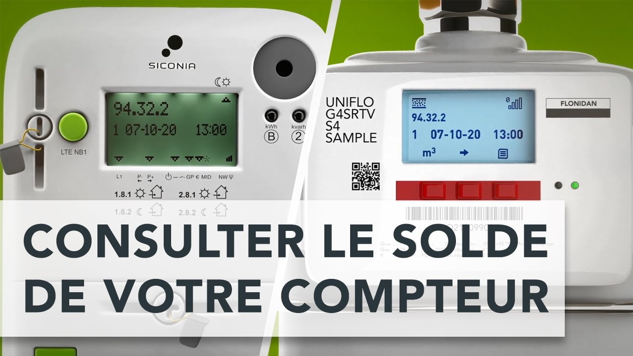 ORES - Consulter le solde de votre compteur