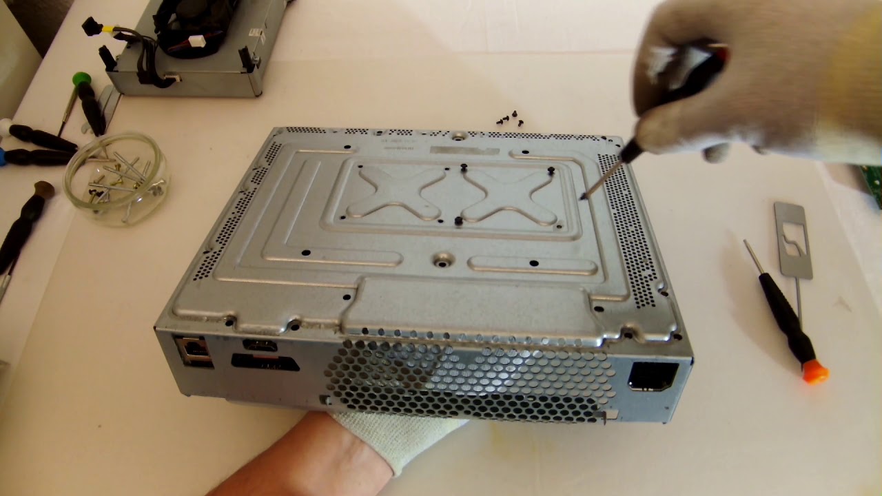 Microsoft XBOX 360 Kondensatoren auslöten (Fehlercode 0001)