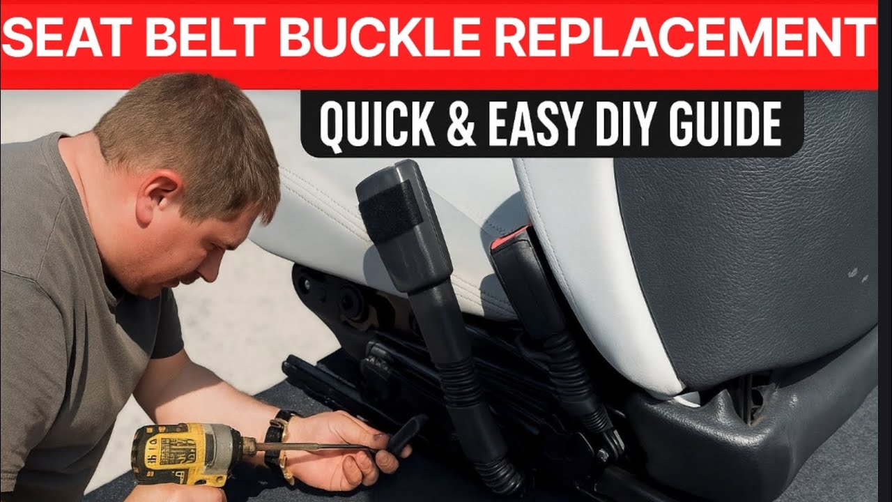 Seat Belt Buckle Replacement – Quick & Easy DIY Guide