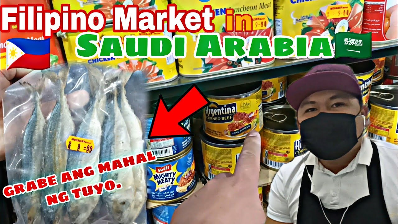 Filipino Market in Buraydah Saudi Arabia