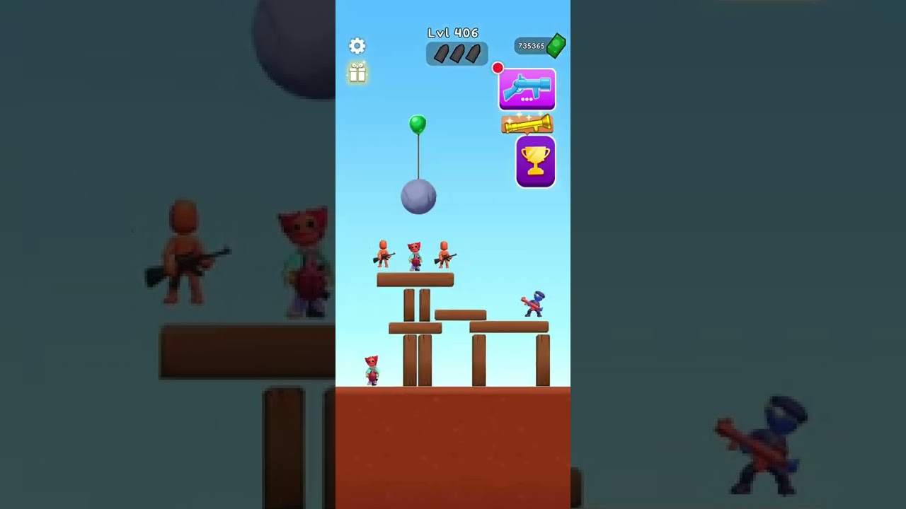 Bazooka Boy || part 17 || level 400 - 413