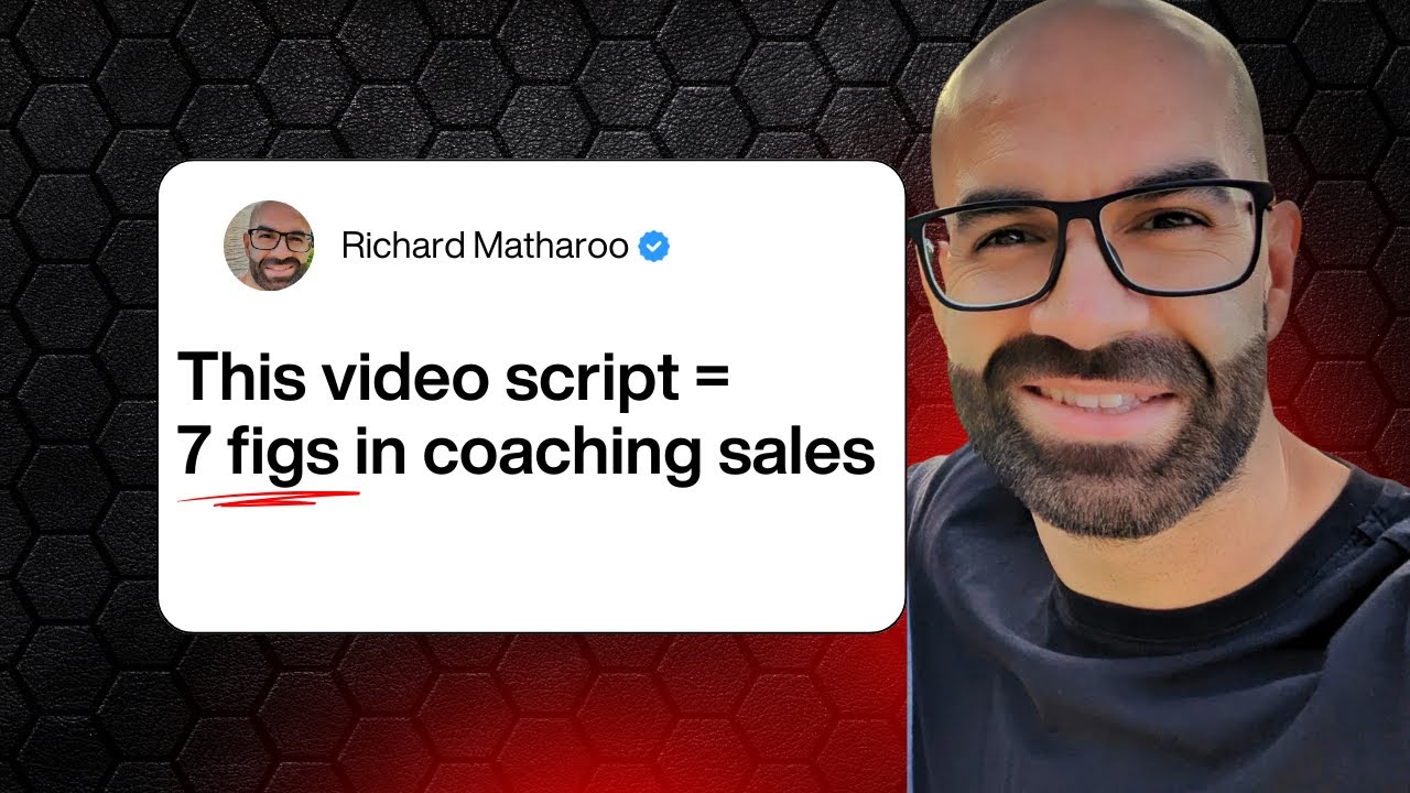 Video Script For Coaching Sales