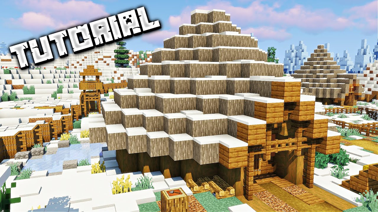 How To Build A Roundhouse | Minecraft Tutorial
