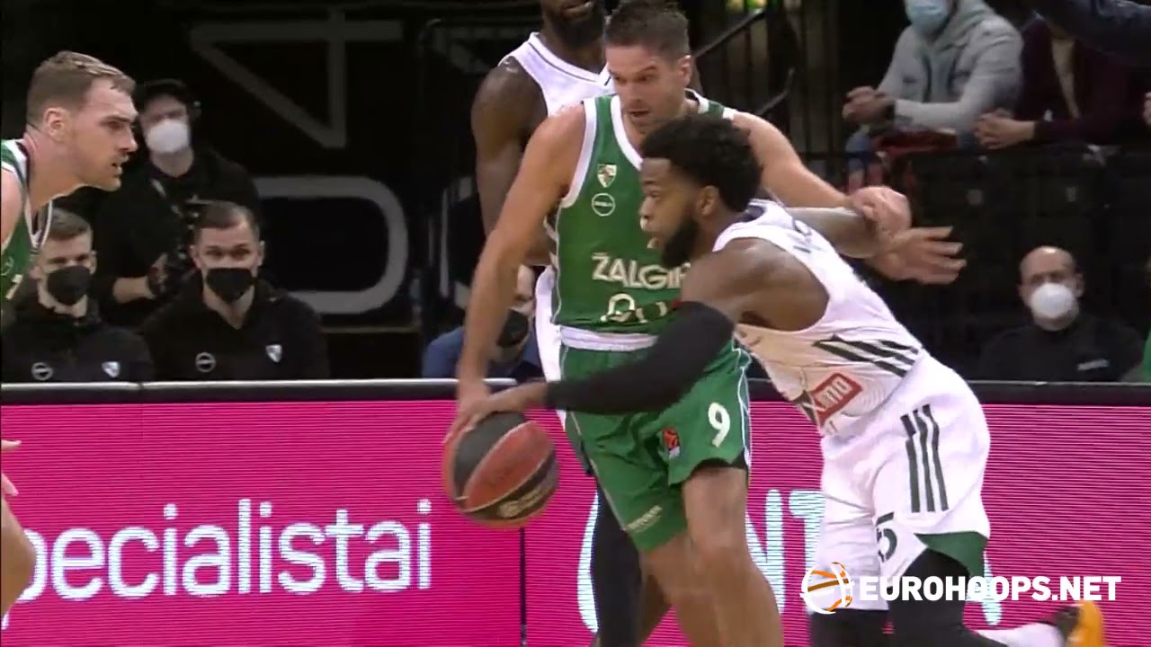 Zalgiris Kaunas-Panathinaikos OPAP Athens 76-69: Daryl Macon Jr (21 points)