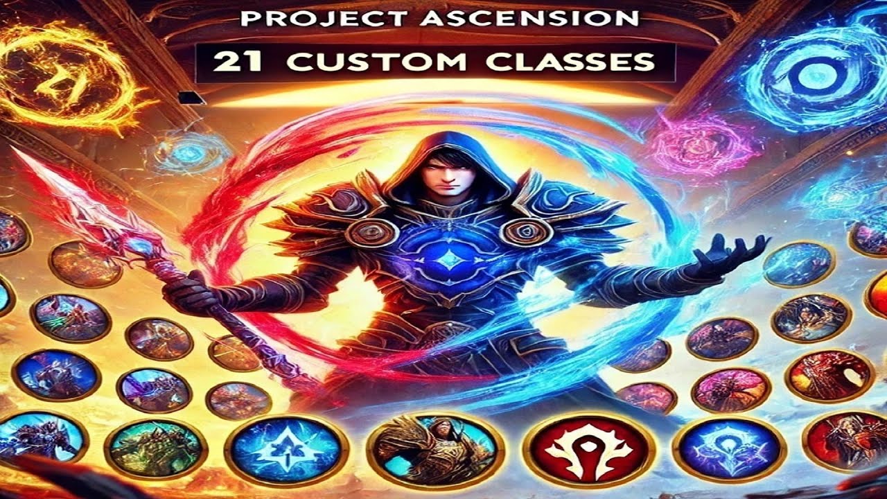 The 21 Custom Classes of Project Ascension!