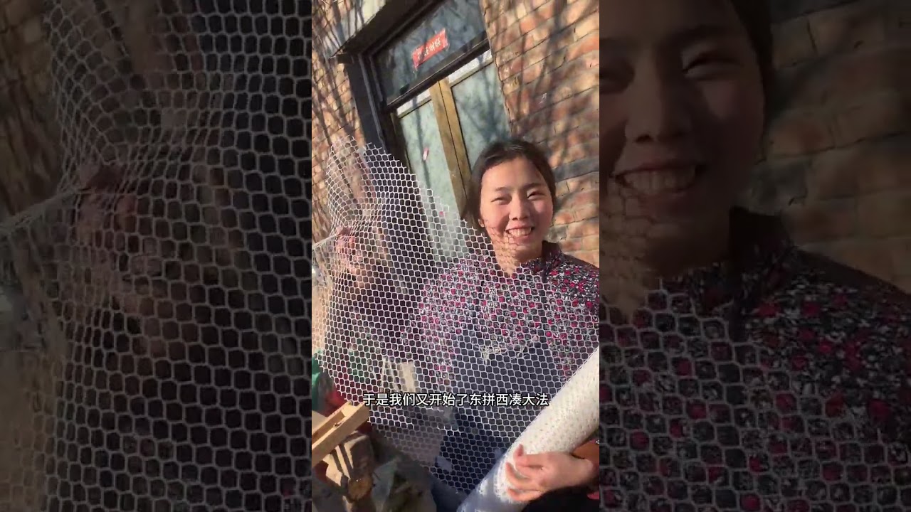 我妹給她的大鵝蓋了一個「別墅」 