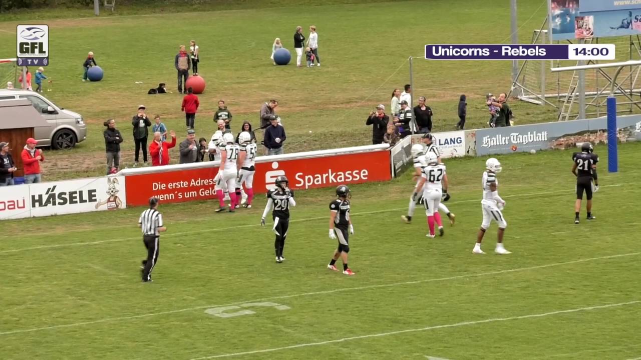 GFLTV 2016 - Playoffs -Schwäbisch Hall Unicorns - Berlin Rebels