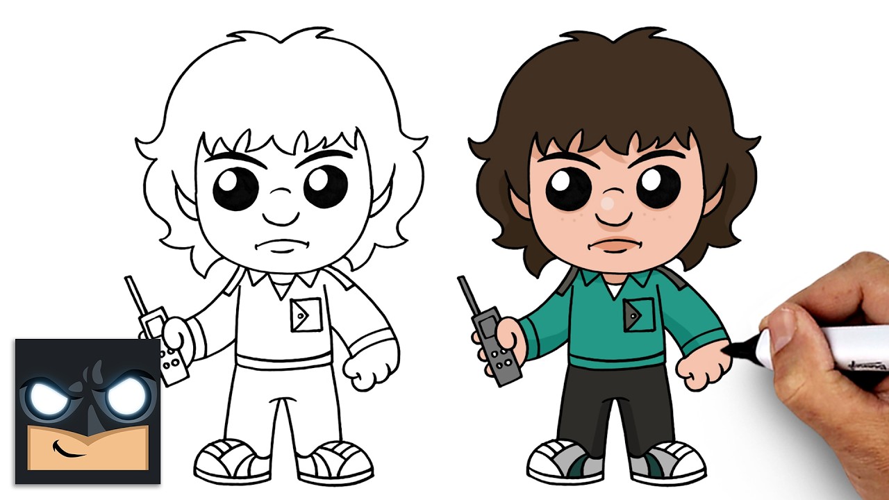 How to Draw Mike Wheeler | Stranger Things