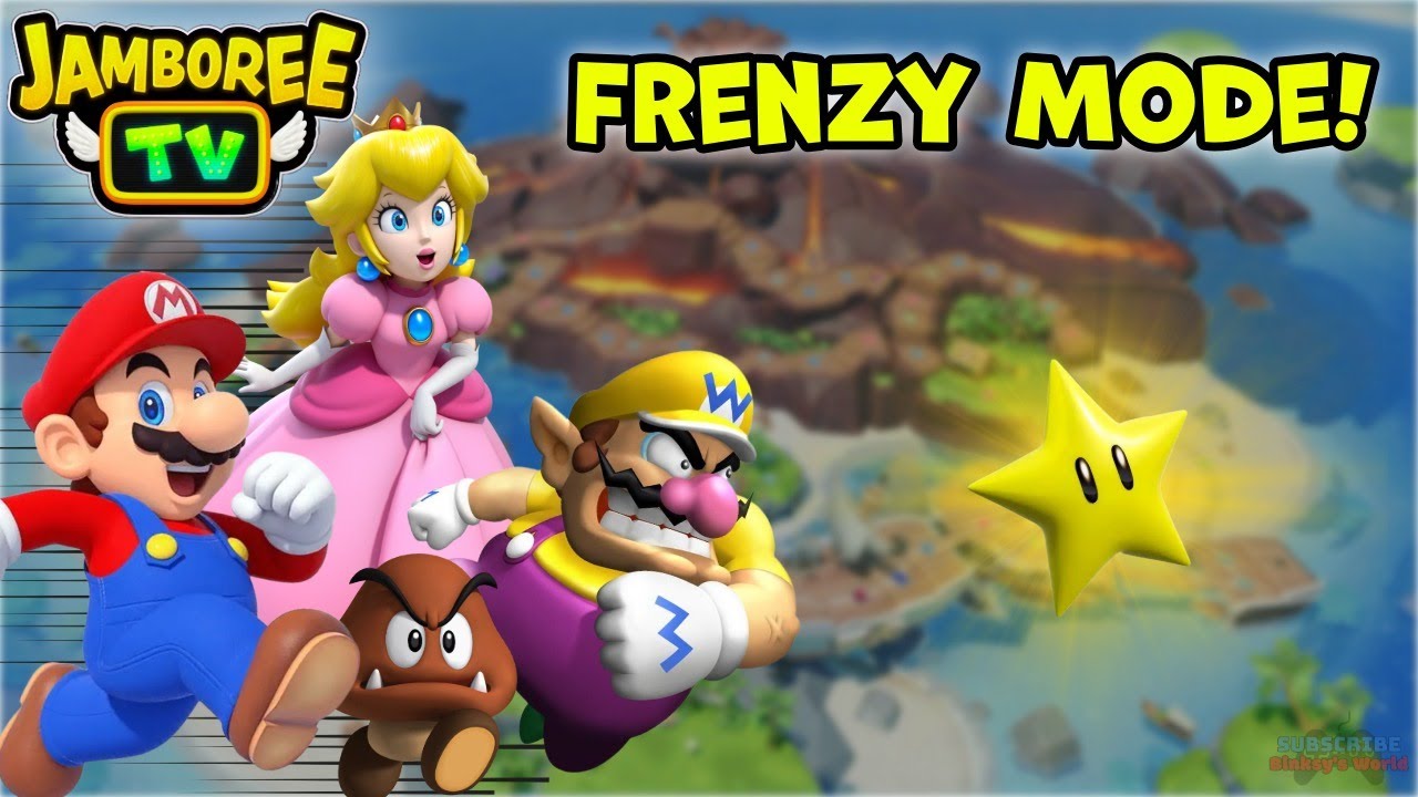 Mario Party Jamboree TV &ndash; Frenzy Mode vs Master CPU at Goomba Lagoon.