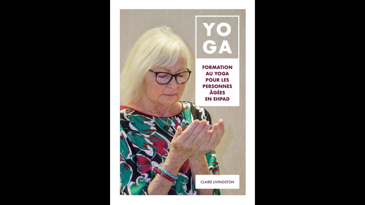 Séance de yoga sur chaise pour seniors en EHPAD