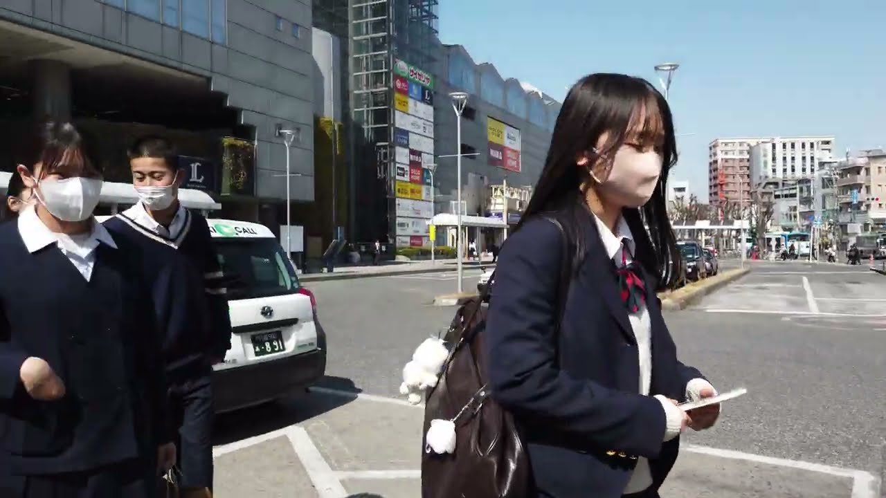 埼玉県 川越駅～本川越駅～川越市駅 周辺を散歩【4K60P】