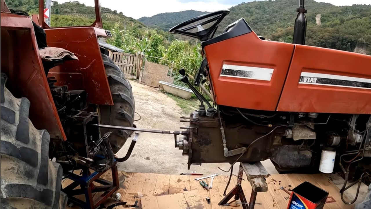 Efsane Kara kafa Fiat 7056 Traktör Neden İkiye Bölündü  / Traktör Tamiri