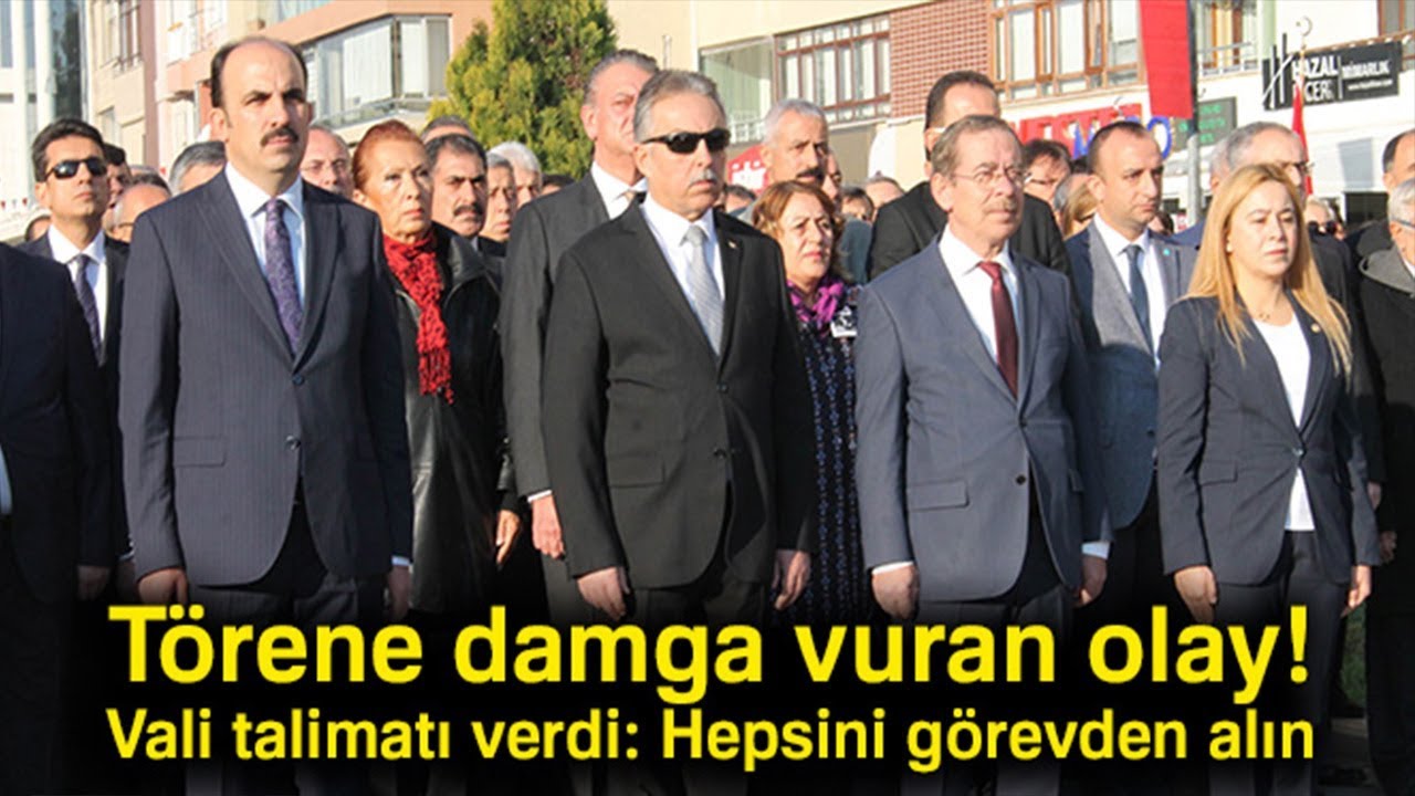 Konya'daki Törene Damga Vuran Olay! Vali Talimatı Verdi: Hepsini Görevden Alın!
