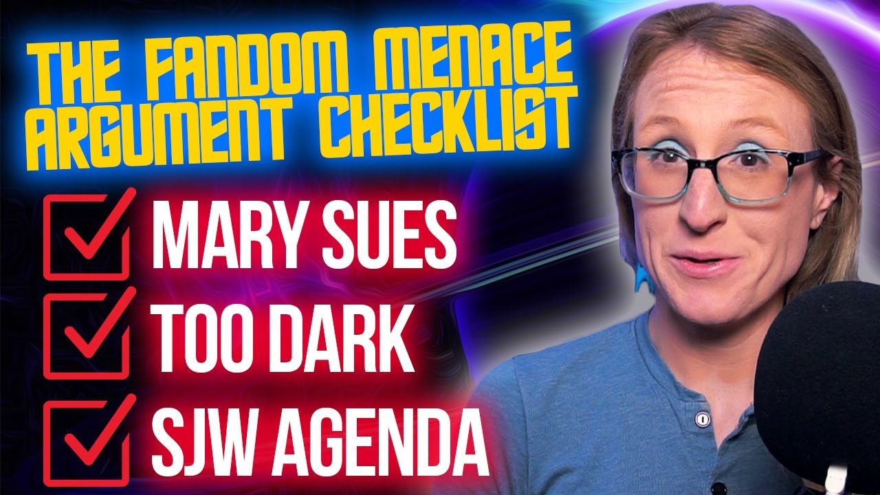 Fandom Menace's Disingenuous Lazy Arguments