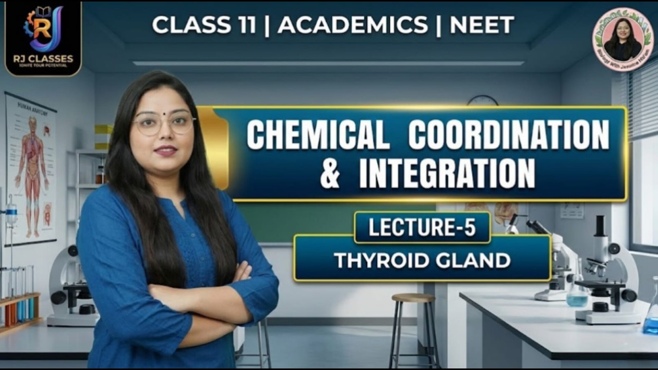 Lecture-5 Chemical Coordination & Integration i.e Thyroid Glands