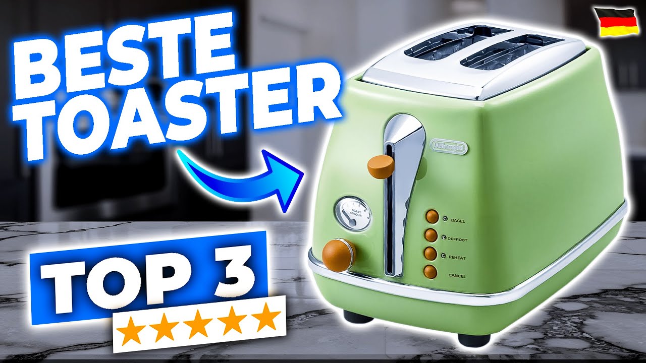 Vintage-Design und Funktionalität! | 2026 Die 3 besten Toaster im Vergleich