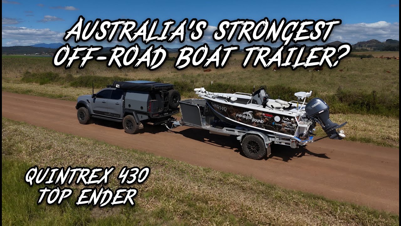 Australia's strongest off-road boat trailer?
