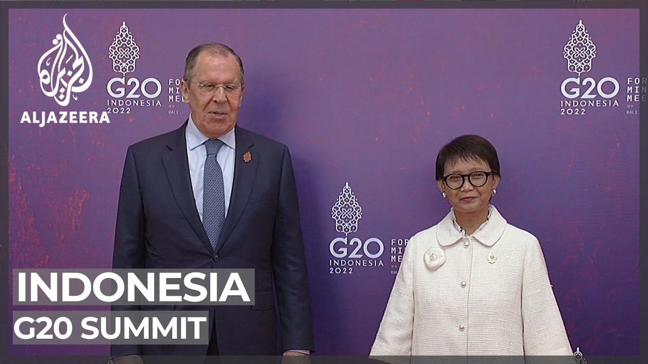 G20 summit: Ukraine war dominates foreign ministers' meeting